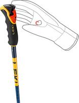 Trekingo lazdos Leki Spitfire 3D, žalios/juodos