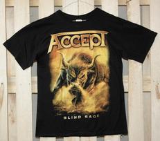 ACCEPT BLIND RAGE T-SHIRT  TARIFFS INCLUDED Unisex T-Shirt XL brown