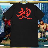 Street Fighter V 5 Akuma Raging Demon Godlike Shirt 3XL black