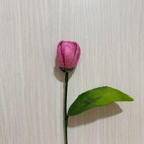 Handmade Tulip Craft Kit: Finished Selection for Teacher's Day or Mother's Gift gray