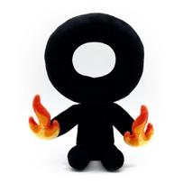 Youtooz Alan Becker pliušinis žaislas Žaidimas Animacinis personažas kimštas lėlė kimštas Alan Becker stickmanas pliušinis stick manas Vaikams berniukams gimtadienio dovana 20cm black