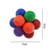 Scroll Atomic Irritability Balls Kids Sensory Stress Relief Toys  Adhd Anti Stress Hand Practice Massage Balls Gifts Adult red