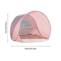 Beach Tent Portable Lightweight Easy Setup Tent Beach Canopy Sun Shade For Family Adults Camping Outdoor Picnic Pool Backyard gray