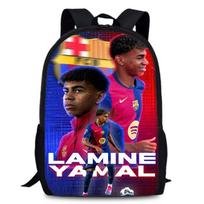 Lamine Yamal Lionel Messi Futbolo Žvaigždės Spausdinama Vaikų Kuprinė Didelės Talpos Mokyklinė Kuprinė Kasdieniam Naudojimui Style5