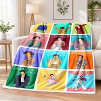 Harry Styles Flannel Throw Blanket Soft Warm Cozy For Sofa Bed Indoor Home Bedroom Use 100cmx150cm