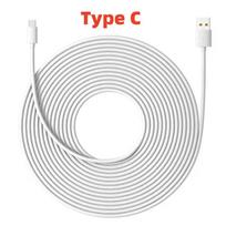 Ypač ilgas Micro USB prailginimo laidas 10M 5M 3M 2M 1M C tipo prievado įrenginiui Universalus duomenų laidas skirtas Xiaomi Samsung Kamerai PS5PS4
