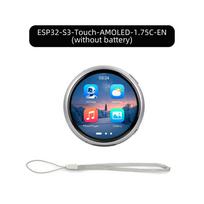 ESP32-S3 1.75 Inch Round AMOLED Touch Screen Development Board with CNC Aluminum Alloy Case Type-C Interface for AI Prototyping