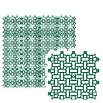 Gardenix Lawn Grid 16 X | 50 X 50 | 4.00 M² | Honeycomb Turf For Parking Lawn, Lawn Grid 50 X 50 Cm