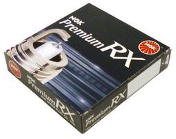 NGK Premium RX Plug LKR6ARX-P No.91516 [Ponte Caulking Type] [Box of 4] black