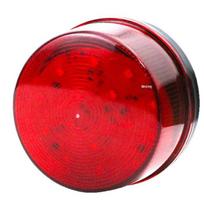 Daug įtampos mirksintis garsinis signalizacijos garsiakalbis su garsu ir šviesa 12V Red Flashing Light gray