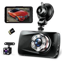 DWCQRTM (2025 Industry) Dash Camera, Front and Rear Camera, Small Dash Camera, 1080P HDR/WDR