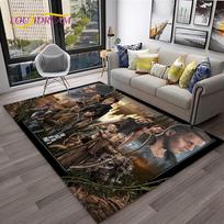 The Last of Us Siaubo Žaidimas Pedro TV Kilimas Kilimas Namams Svetainei Miegamajam Sofai Durų Kilimėlis Dekoras, Vaikų Kilimas Neslystantis Grindų Kilimėlis 60*90cm