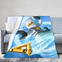 N-ninjagos Antklodė Šilta Minkšta Pūkuota Pliušinė Mesti Antklodė Vaikui Sofa Kėdė Flanelinė Paklodė Lovos Užvalkalas 75cmx90cm
