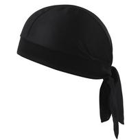 Paisley Printed Headscarf for Men Women, Fashion Pirate Hat Cycling Motorcycle Hip-Hop Hiking Headband black