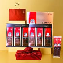 Cheong Kwan Jang 6-Year-Old Red Ginseng Extract Everytime Mild Sticks 30 Packets Sense Lunar New Year Immunity Health Gift for Parents, 2 pcs, 300ml