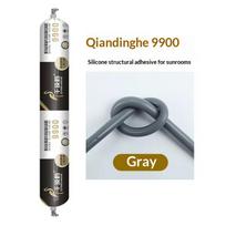 9900 Neutral Silicone Sealant/Waterproof Silicone Sealant/Quick-Drying Sunroom Curtain Wall Special Professional Grade Sealant Grey