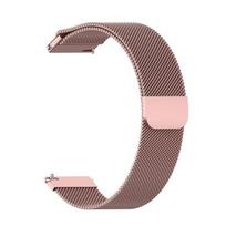 Laikrodžio apyrankė For Garmin Forerunner 165 / Garmin Forerunner 168 milanese 20MM rožinės rožinės spalvos