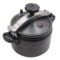 3L/5L Explosion-Proof Pressure Cooker Kitchen Stew Pot Outdoor Camping Cooking Pot for Home Kitchen Outdoor Camp Use gray