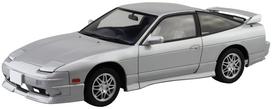 Aoshima Bunka Kyozai The Model Car Series 26 Nissan RPS13 180SX TYPE X Plastic Model Kit Co., Ltd. (AOSHIMA) 1/24 No. '96 (Automobile) gray