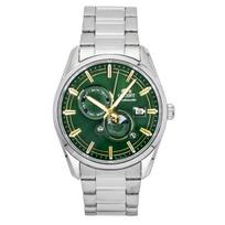 Orient Contemporary Stretto Sun And Moon Phase Green Dial Automatic RA-AK0314E Men's Watch žalia
