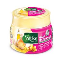 Plaukų majonezas atstatymui ir atgaivinimui 500g. Vatika Naturals - 3 min. prieš šampūną 3 pcs.