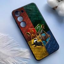 Harry Potter telefono dėklas Samsung S25 Ultra S24 S23 S22 S21 S20 Plus Fe Galaxy A54 A53 A34 A25 Silikoninis dangtelis Samsung S24 FE black