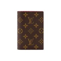 Louis Vuitton Passport Cover Brown Monogram Canvas Women Wallets M25918 Gift Set(Basic Set+Box+Shopping Bag)