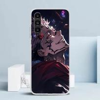 Kaisen J-Jujutsu Itadori Yuji Phone Case For Samsung Galaxy A17 A37 A57 A16 A15 A14 A13 A56 A55 A54 A53 A36 A35 A34 A33 A26 A25 Samsung A55 black