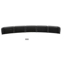 Universal Car Rear Bumper Diffuser Fin  Glossy Black Spoiler Chassis Splitter Car Aerodynamic Accessory
