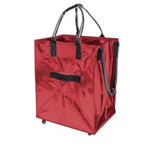 HULKEN Haoken Dvigubo naudojimo pirkinių kuprinė su ratukais ir vežimėlis L - 4 Silent Wheels + Insulated, Non-carry-on