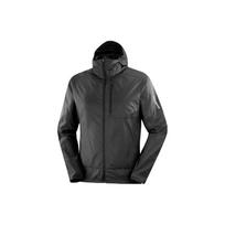 SALOMON Bonatti Running Coat Men's Black LC2044400 L gray