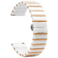 18/20/22mm Universalūs dirželiai Keraminė apyrankė Garmin 265S Venu 4 3S Suunto Vertical 2 Apyrankė Huawei Ultimate GT 6 Runner 2 22mm white
