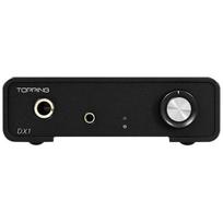 Topping DX1 II BK - Compact USB DAC and headphone amplifier, black