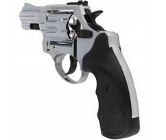 ZORAKI R1-K6L BAS alarm signal blank firing revolver, 2.5" barrel, .22 Long Blank caliber, chrome flash (R1256MNP-BAS)
