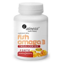 ALINESS Fish Omega 3 FORTE 500/250mg dietary supplement 90 capsules