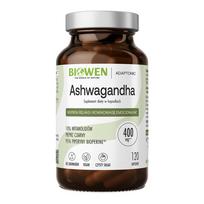 BIOWEN Ashwagandha food supplement for humans 120 capsules