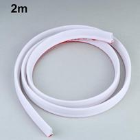 1Pcs 1/2M Bathroom Shower Water Stopper Dam Barrier Seal Strip Pvc Self-Adhesive Practical Accessories B white