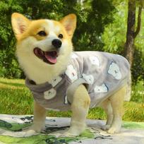 Warm Fleece Dog Vest Corgi Shiba Teddy Dachshund - Winter Pet Clothing Medium Dogs 1: Recommended for 4-6kg dogs, Chest 40cm