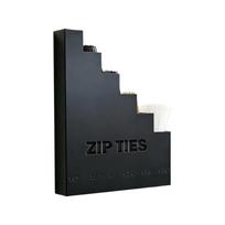 Wall Mounted Cable Tie Organizer Compact Structure 3D Printed Zip Tie Holder Space Saving Wall Tool Holder Wall Organization juoda