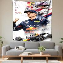 Verstappen Red Bull Racing Champion Tapestry Patterned tapestry for bedroom and living room home decor 130x150cm(51x59in)