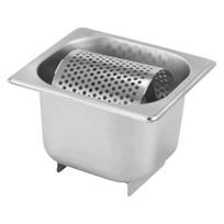 High Leg Butter Roller Box 1L Capacity Butter Spreading Container Butter Dispenser  Burger Shop gray