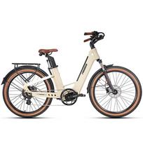 Mihogo Oro Elektrinis Dviratis 750W Variklis Anglies Pluošto Rėmas 48V 19.2AH Miesto Komutuojamas Elektrinis Dviratis Maksimali Apkrova 125Kg 26  Padanga smėlis