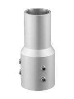 Aluminum For Starlink Pipe Adapter Secure Fit for Different Pole Sizes white