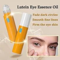 goldrific Lutein Eye Essence Oil – Nourishing Eye Serum with Lutein & Vitamin C | Reduces Wrinkles, Dark Circles, Puffiness & Eye Bags | Firming & orange