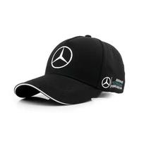 Fashion Hat Snapback Trucker Outdoor Sport Running Adjustable Baseball Cap For Mercedes Benz AMG B/E Class GLC CLE CLA GLB W177 black