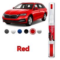 Paint pen touch up For Skoda Octavia 1996-2025 1U 1Z 5E car paint pen scratch repair detailing tools car accessories gadgets Touchup Paint2 perlų baltos spalvos