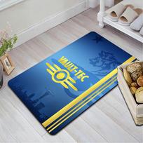 Fallout Vault-Tec kilimas grindų kilimėlis svetainei ar miegamajam, minkštas ir patogus kilimas, dovana gimtadieniui ir šventei.SFF0917556 40x60cm( 15x23in ) gray