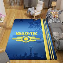 Fallout Vault-Tec kilimas grindų kilimėlis svetainei ar miegamajam, minkštas ir patogus kilimas, dovana gimtadieniui ir šventei.SFF0917556 70x100cm( 27x39in )