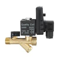 DC24V AC220V Automatic Timer Valve for Compressor Condensate Drain System DC24V