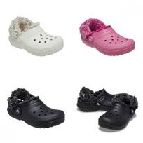 Mellisa Crocs Classic Fleece Lined Toddler Clog Slipper Cckcg4tsfl11 Pink/155mm pink